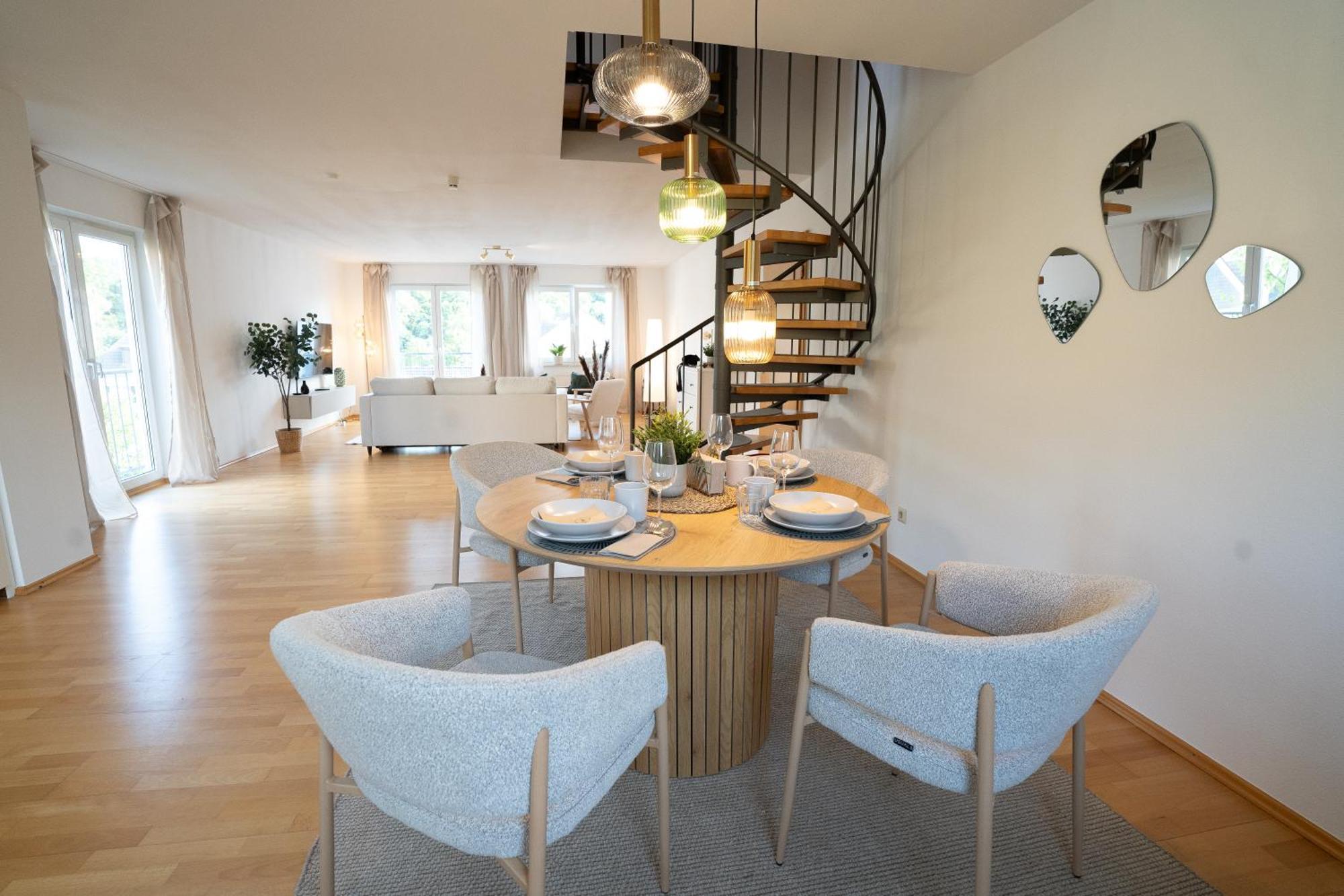 Stilvolle Maisonette Mit Charme Bad Honnef Esterno foto